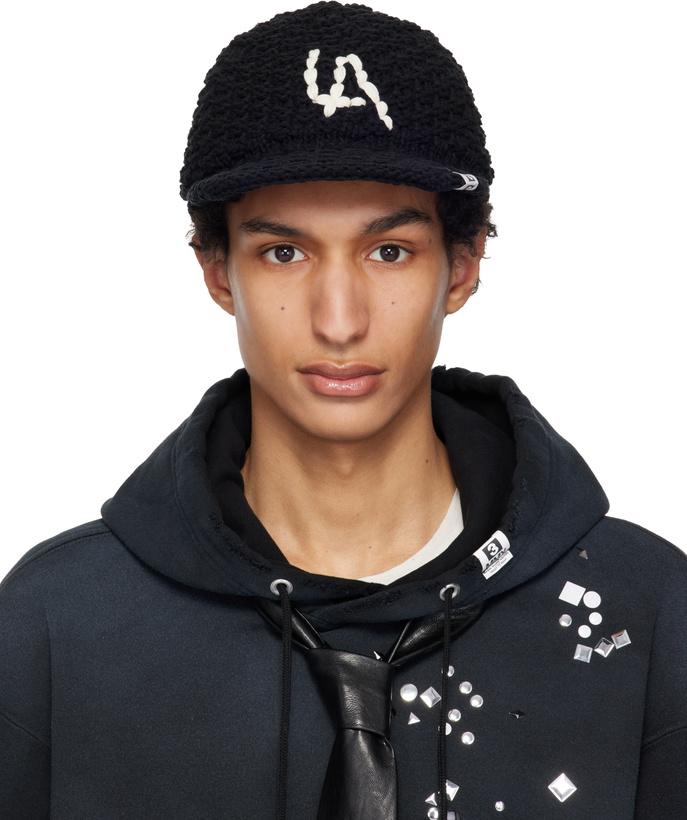 Photo: Maison MIHARA YASUHIRO Black 'LA' Knit Cap