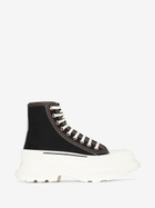 Alexander McQueen Black Tread Slick High Top Sneakers