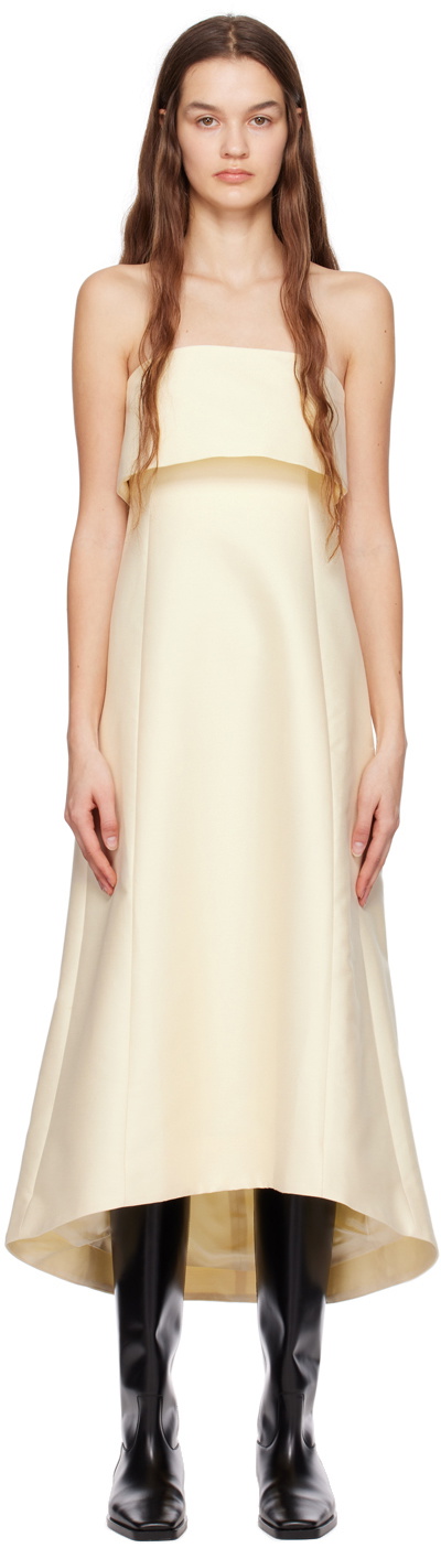 White aline 2024 midi dress