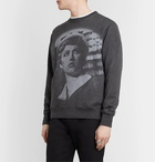 Undercover - Cindy Sherman Printed Embroidered Loopback Cotton-Jersey Sweatshirt - Gray