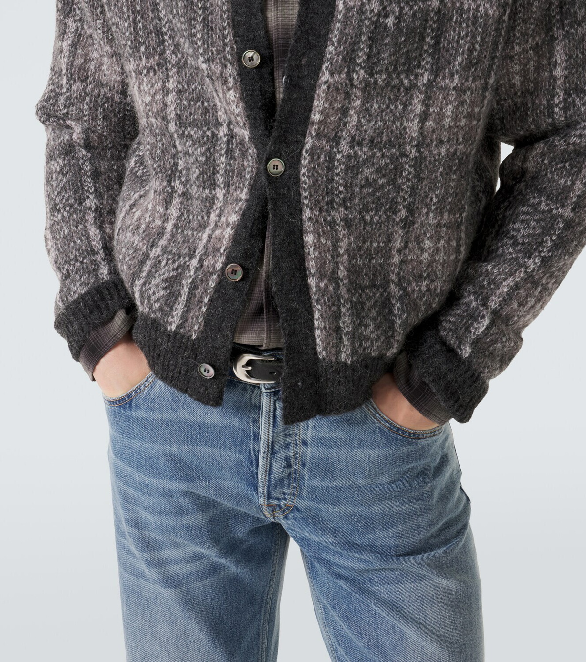 Our Legacy Evening wool and cashmere-blend cardigan
