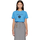 Acne Studios Blue Graphic Jersey T-shirt