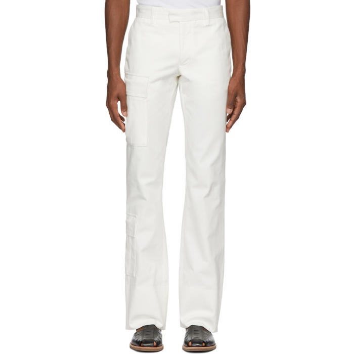 Photo: Wales Bonner White Tailored Cargo Trousers
