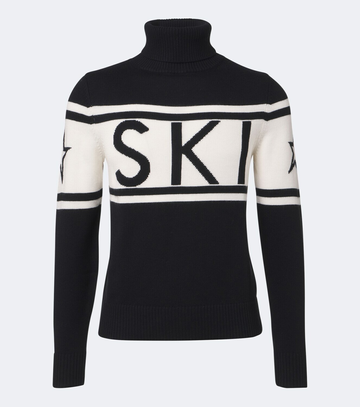 Perfect Moment Schild intarsia wool turtleneck sweater