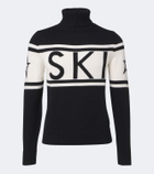 Perfect Moment Schild intarsia wool turtleneck sweater
