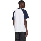 Lanvin Blue and White Jeanne T-Shirt