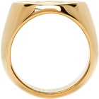 Vyner Articles Gold Logo Signet Ring