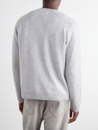 Mr P. - Donagal Cashmere Knitted Sweater - Gray