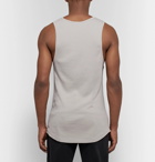 BILLY - Colton Ribbed Cotton-Jersey Tank Top - Gray