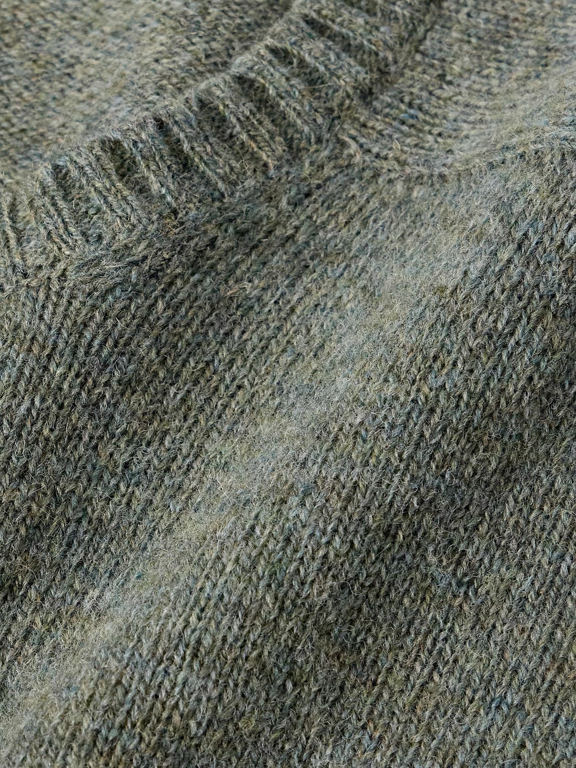 Anderson & Sheppard - Shetland Wool Sweater - Green