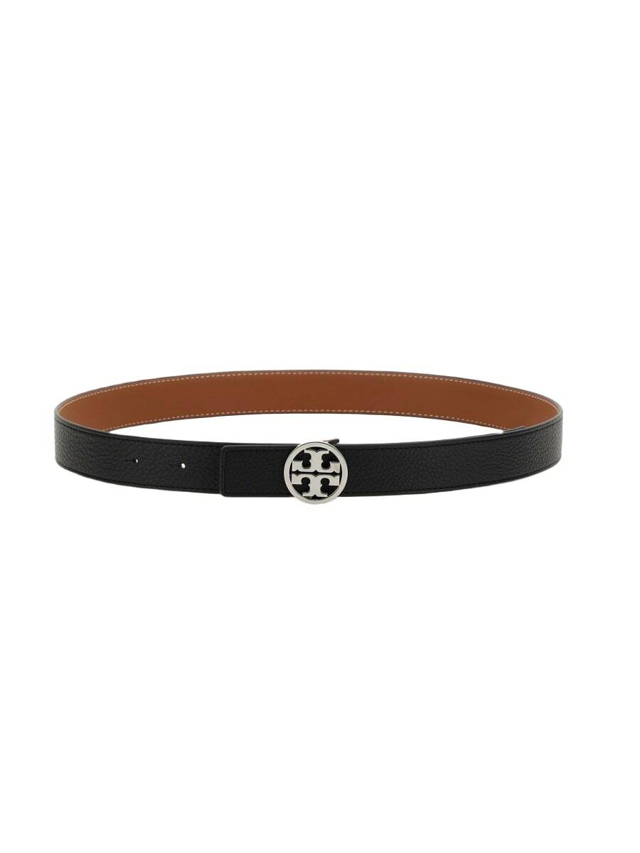 Tory Burch Miller Smooth Vanilla Belt Tory Burch