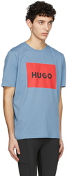 Hugo Blue Cotton T-Shirt