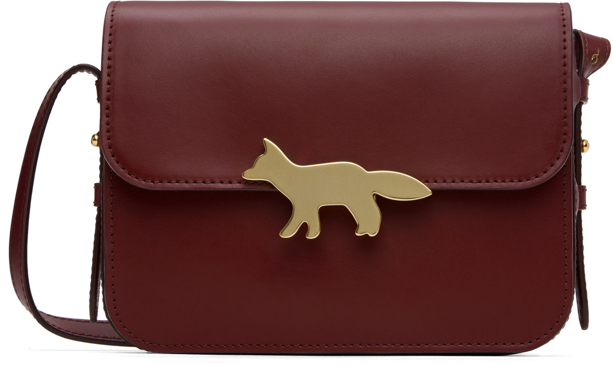 バッグ Maison Kitsune EDIE BAG BROWN 2025 s/s EDIE BAG | Maison Kitsuné
