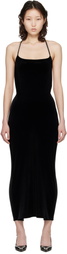 VETEMENTS Black Installed Leggings Maxi Dress