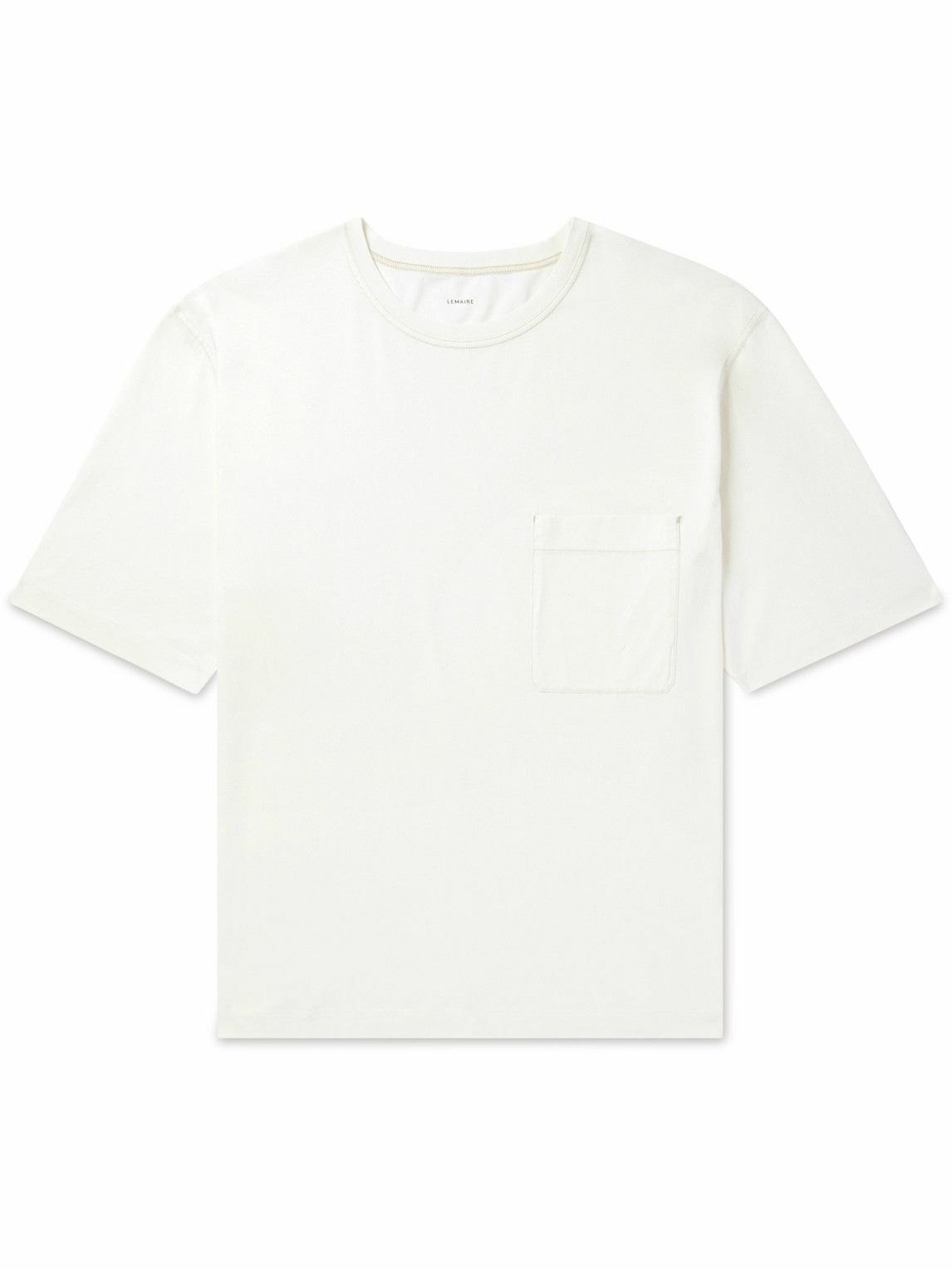 Lemaire - Cotton-Jersey T-Shirt - Neutrals Lemaire