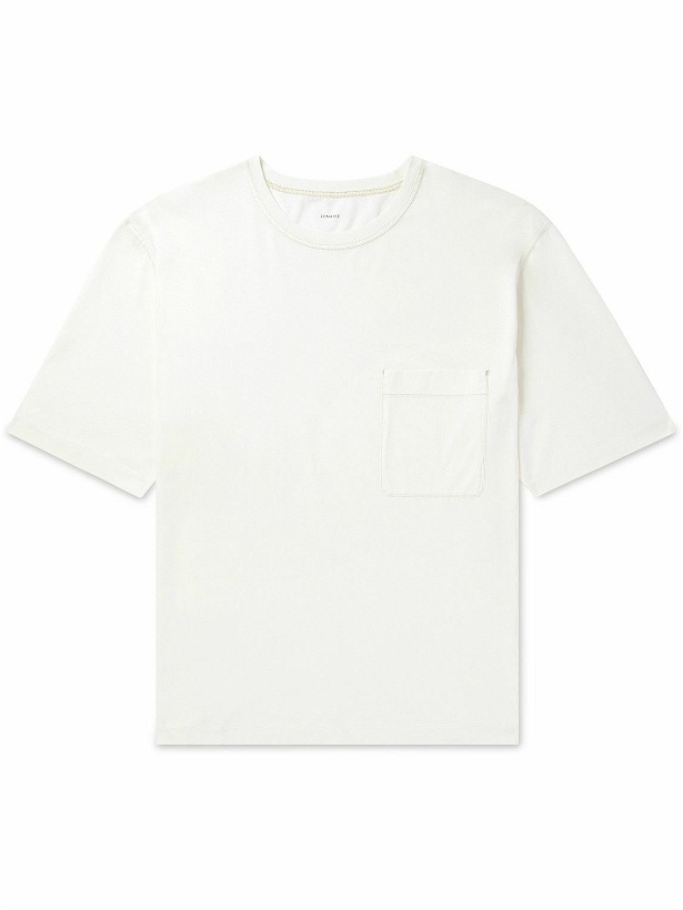 Photo: Lemaire - Cotton-Jersey T-Shirt - Neutrals