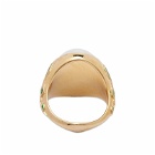 Casablanca Men's Pearl Signet Ring in Gold