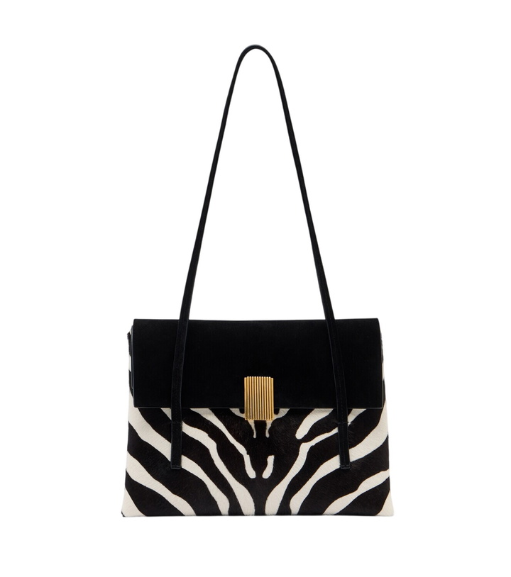 Photo: Khaite Soft Blake Small calf hair shoulder bag