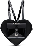 Dr. Martens Black Heart Shaped Leather Backpack