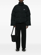 Balenciaga Logo-Embroidered Reversible Puffer Jacket