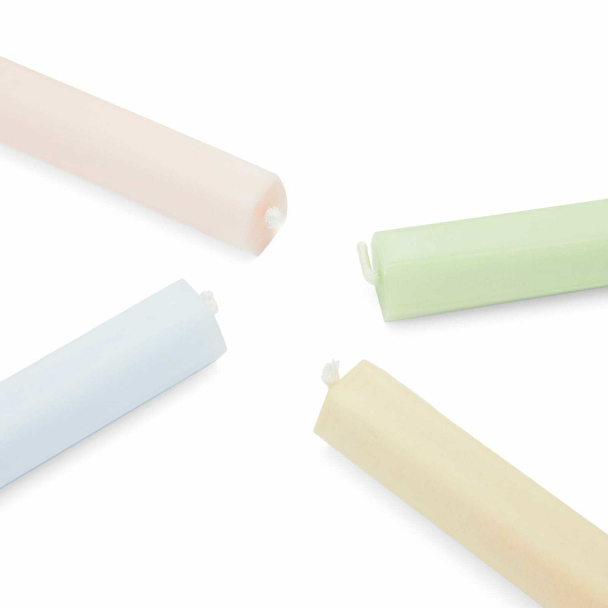 HAY Hexagon Candle - Set of 4 in Fresh 