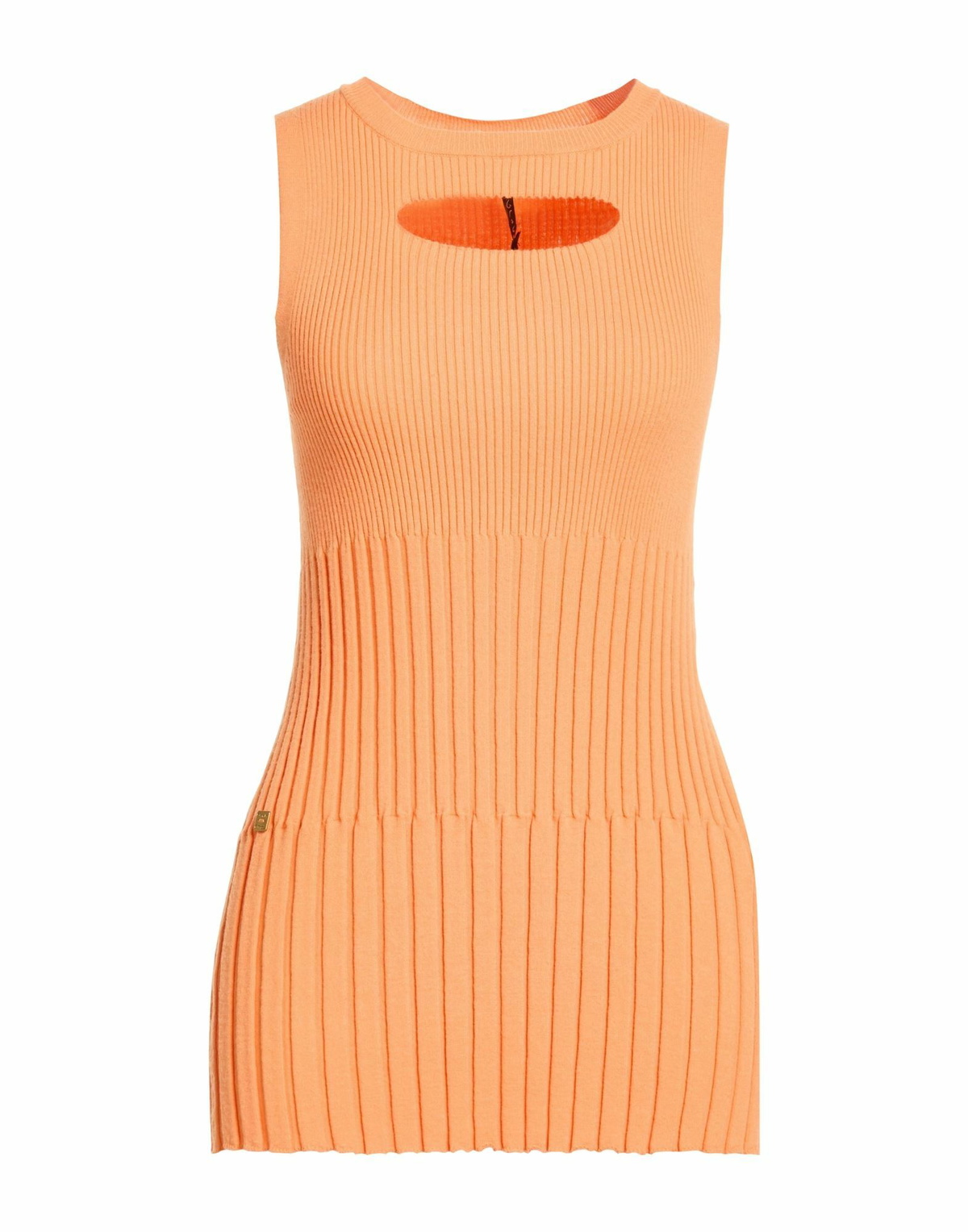 Manila Grace Womens Sweater in Mandarin