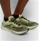 Nike Running - Zoom Fly SP Ripstop Sneakers - Men - Army green