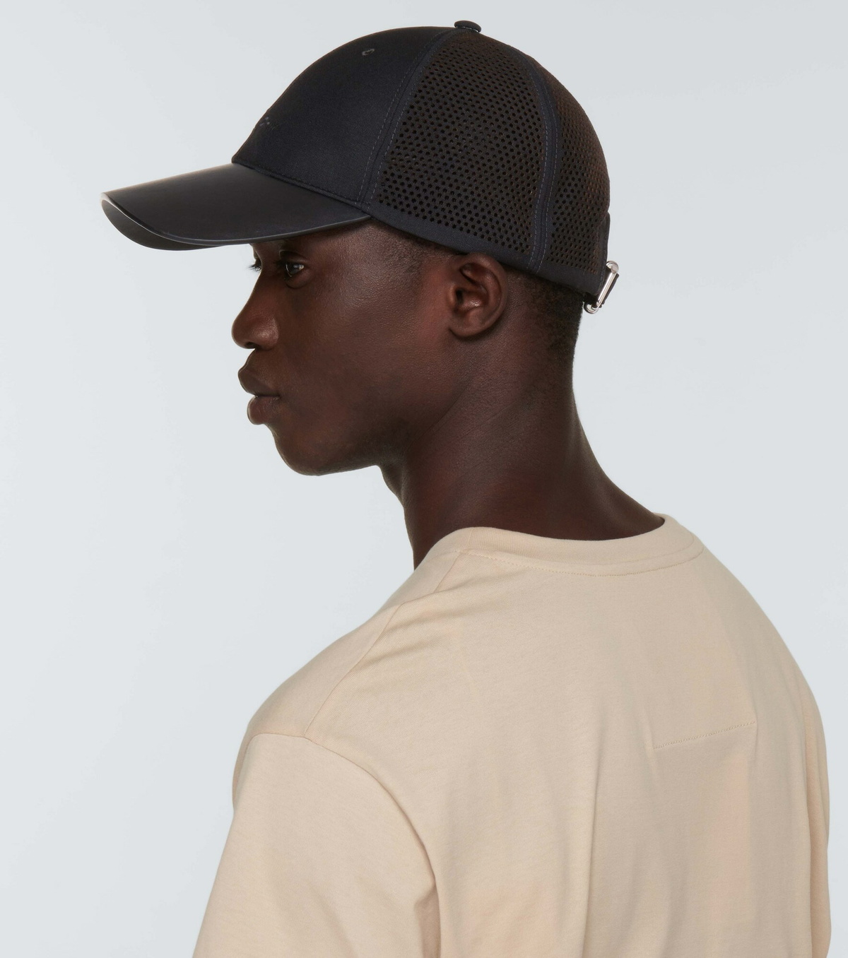 Givenchy - Perforated wool baseball cap Givenchy