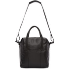 Maison Margiela Black Leather Shopper Tote