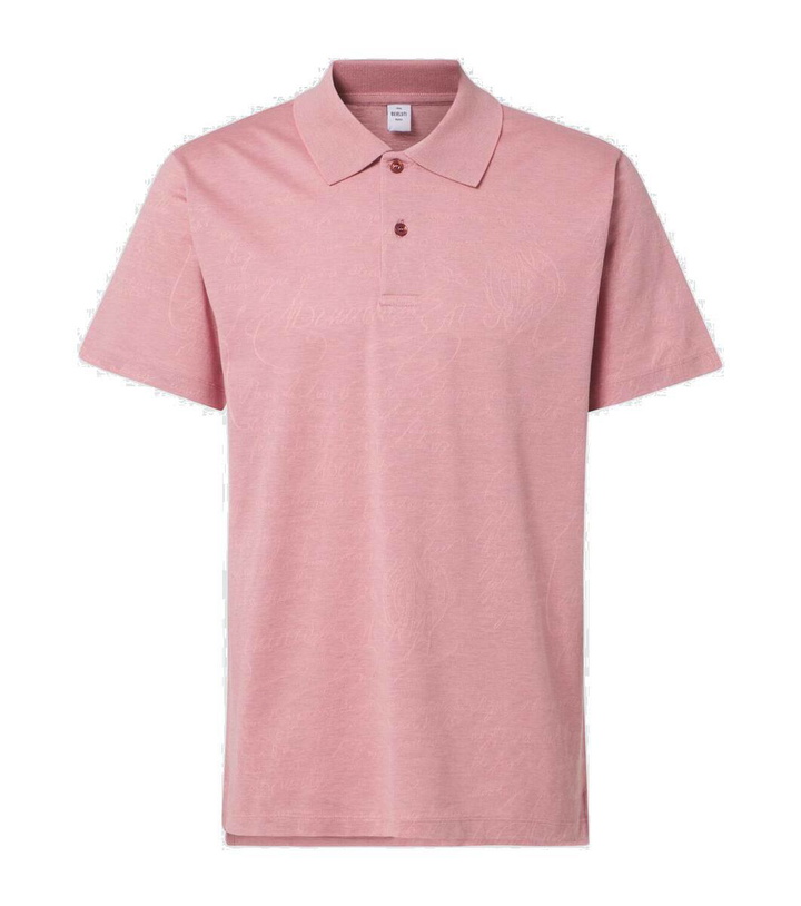 Photo: Berluti Cotton polo shirt