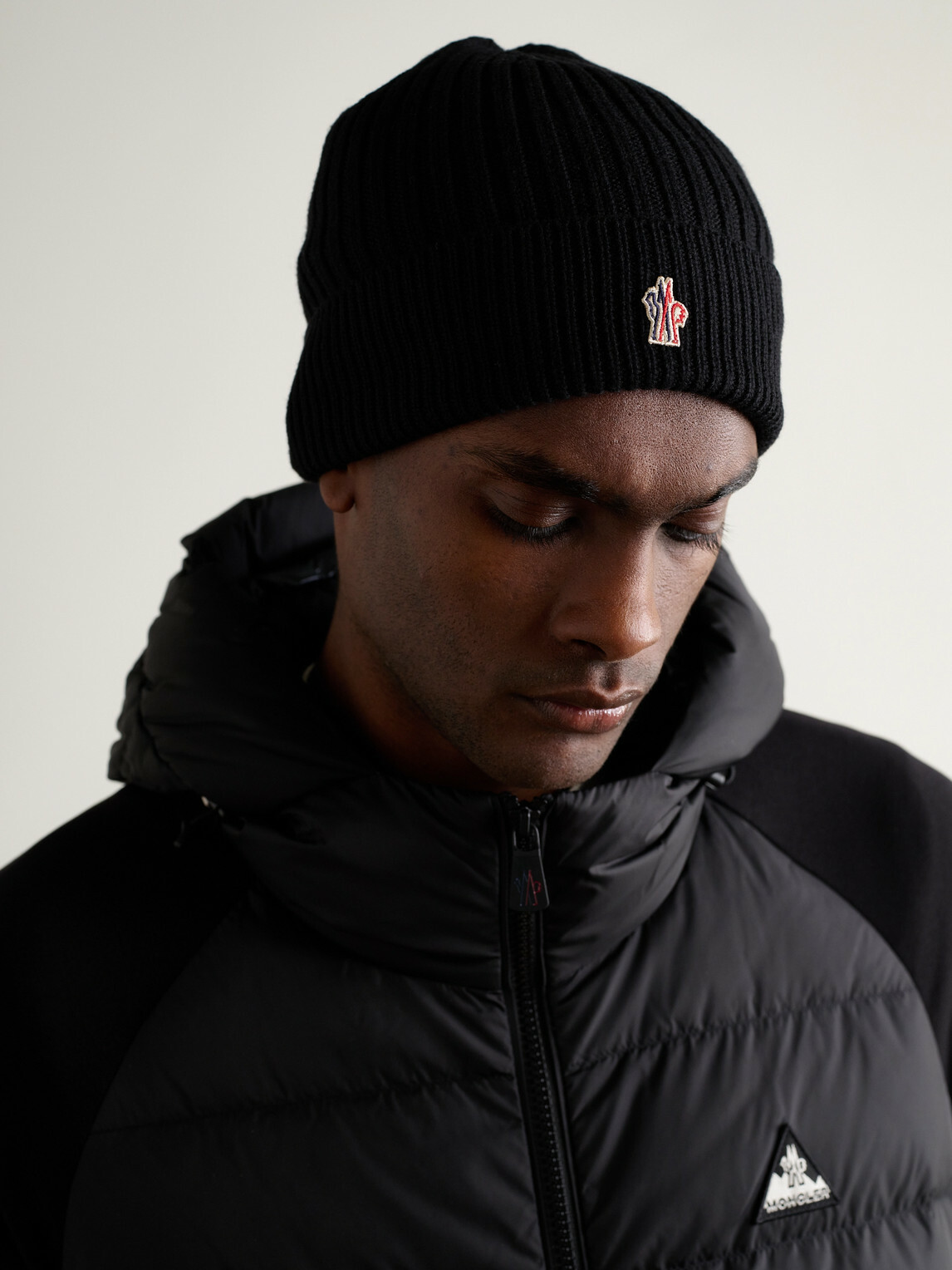 Moncler Grenoble - Logo-Appliquéd Ribbed Virgin Wool Beanie