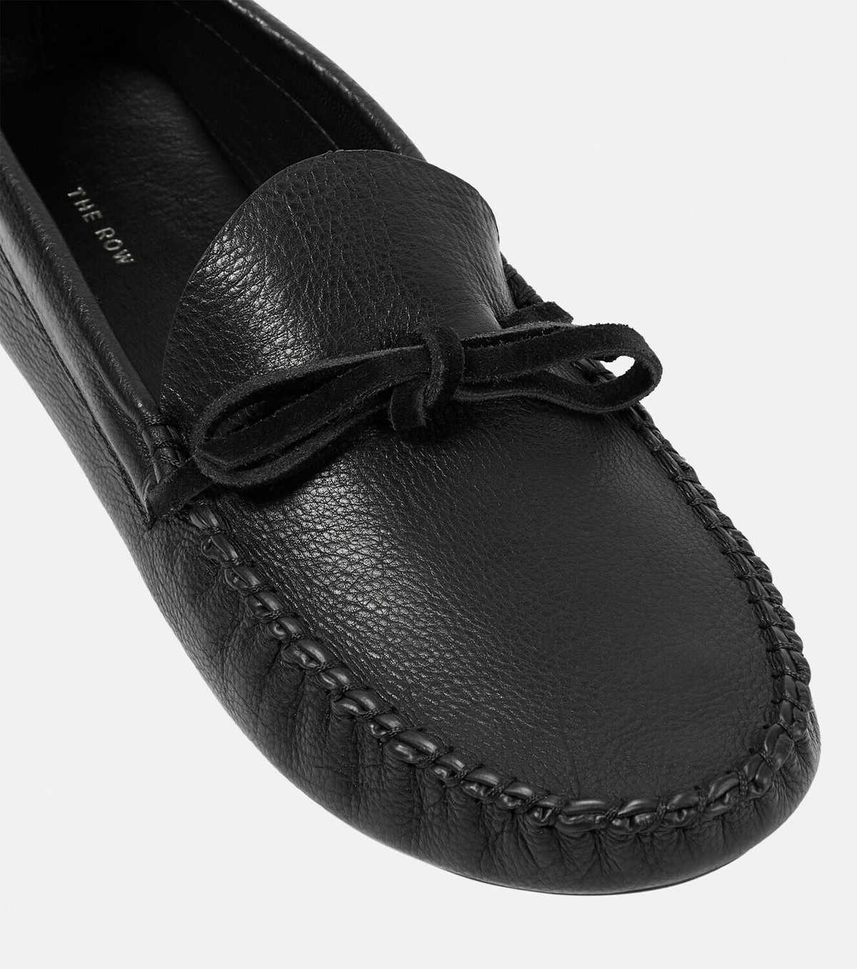 The Row Lucca leather moccasins The Row