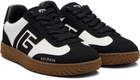 Balmain Black & White Swan Sneakers