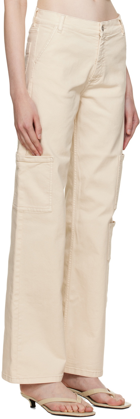 HALFBOY Off-White Worker Trousers