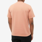 Danton Men's Pocket T-Shirt in Beige Pink