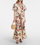 Camilla Notes From The Road printed cotton shirt dress