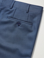 Canali - Slim-Fit Wool Suit Trousers - Blue