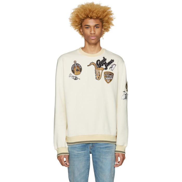 Photo: Dolce and Gabbana Ivory Good Times Pullover