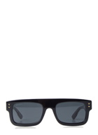 Studded Frame Sunglasses in Black