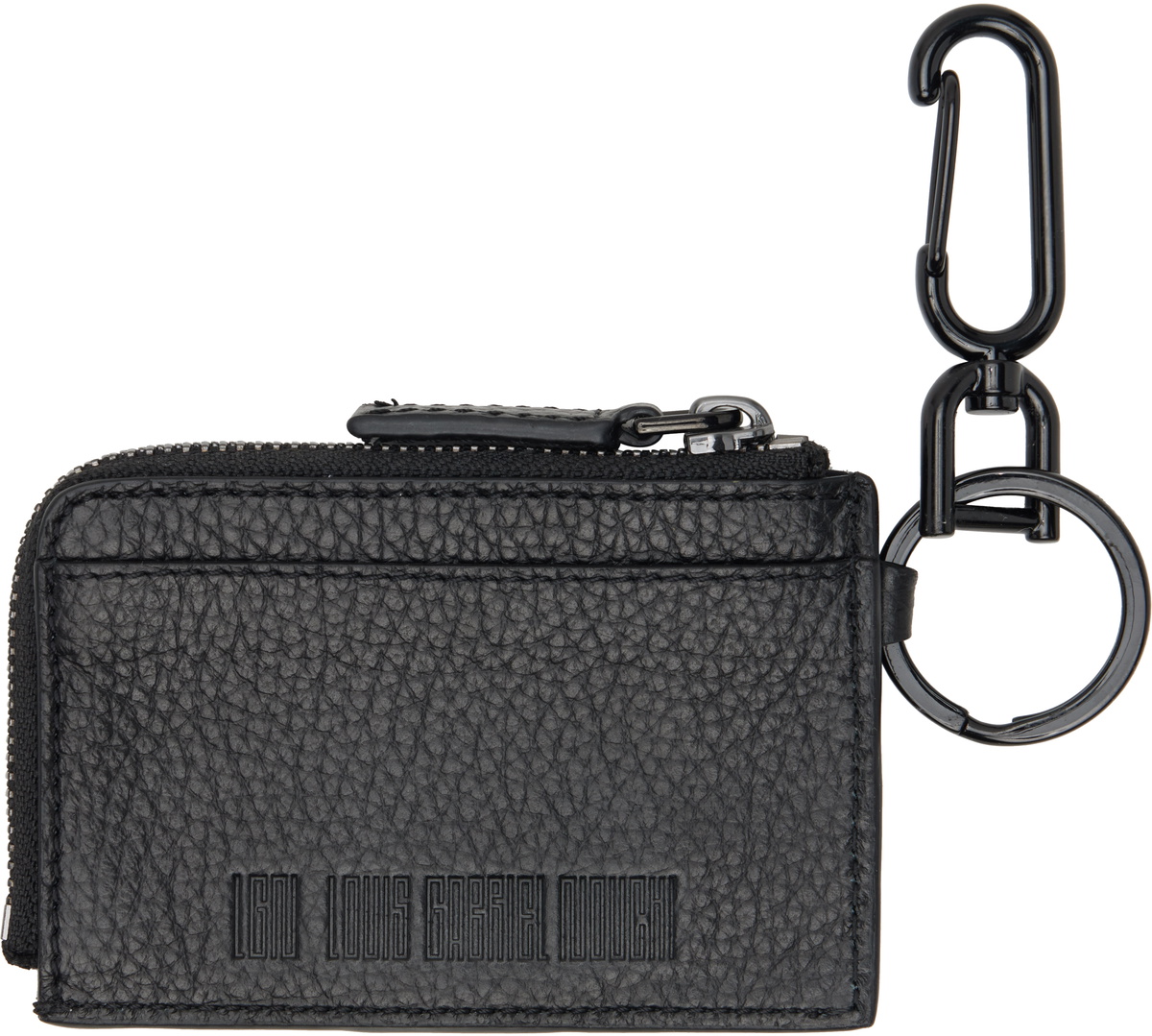 LGN Louis Gabriel Nouchi Black Brief Card Holder