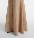 Brunello Cucinelli Cotton maxi dress