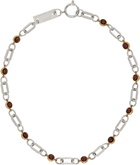 IN GOLD WE TRUST PARIS Silver & Gold Mini Medals Necklace