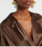 Dries Van Noten Embellished drop earrings