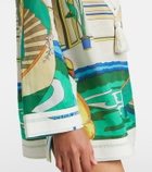 Tory Burch Printed cotton voile tunic