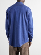 Kaptain Sunshine - Work Suvin Cotton and Hemp-Blend Shirt - Blue
