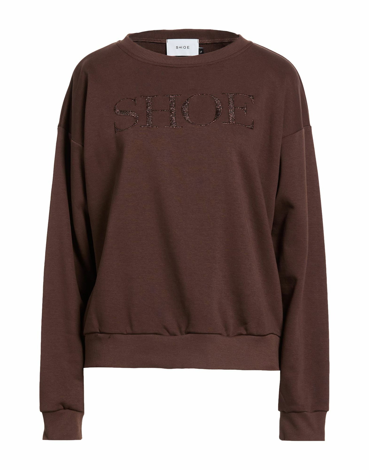 Shoe Womens Sweatshirt in Brown