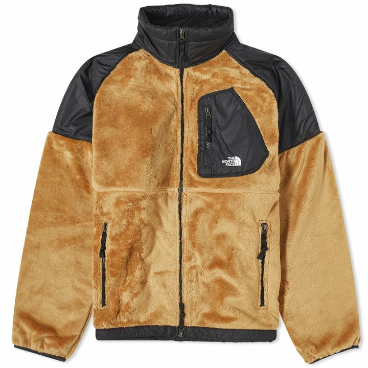 Photo: The North Face Men's Versa Velour Jacket in Almond Butter/Tnf Black