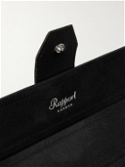 Rapport London - Vantage Leather Three-Watch Roll - Black
