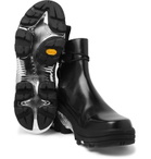 1017 ALYX 9SM - Leather and Silver-Tone Chelsea Boots - Black