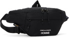 Comme des Garçons Homme Black Cordura Belt Bag